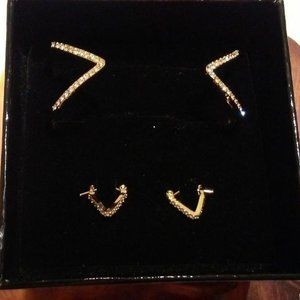 Victoria's Secret Bracelet & Earrings Set